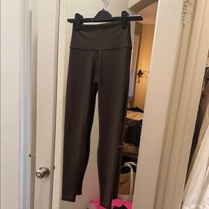 ALO Women's Brown High-Waisted Leggings